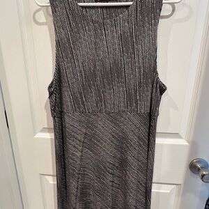 Athleta Black and White Mini Dress